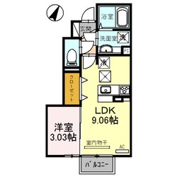 PARC　MIDIの物件間取画像